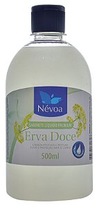 SABONETE LÍQUIDO PREMIUM NÉVOA 500ml ERVA DOCE BRANCO