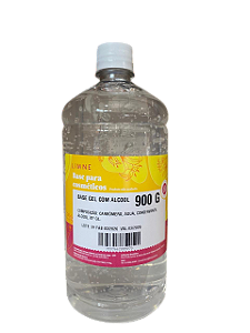 BASE GEL C/ ALCOOL 900 G (TEXTURA GROSSA)