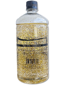 BASE PERFUMARIA P/ AROMATIZAR C/ GLITTER DOURADO - 900ML (ANTIGO AROMATIZADOR C/ GLITTER)