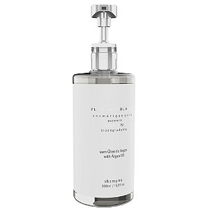 Shampoo Blanc 500ml com óleo de argan Dispenser com válvula profissional