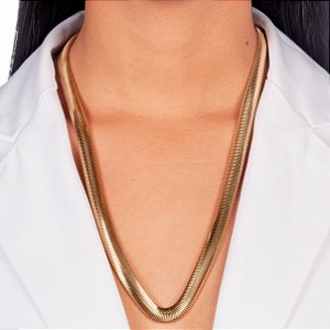 Colar Riviera Malha Snake