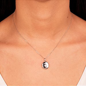 Colar Relicário Família