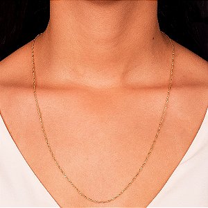 Colar Singapura Dourado