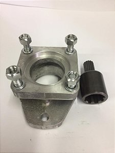 CONJ ADAPT FLANGE EUROPEIA BOMBA / TOMADA SAEB