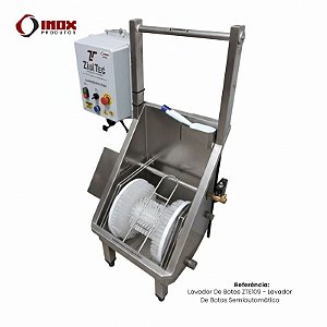 Lavador De Botas ZTE109 - Inox 304 - Semiautomático