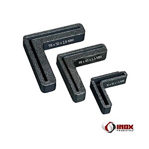 Ponteira para Cantoneira 50x50x2,0mm – Plástico Preto