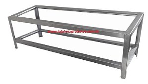 Pizzaiolo 17 -  Inox 430 (#1,2) 1,13 x 0,38 x 0,38 MT De Altura.