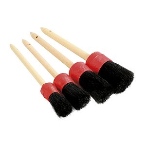 KIT PINCEIS - DETAILING AUTOAMERICA 4und - MS-WB01-KIT