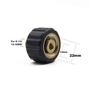 ADAPTADOR SNOW FOAM COMPATIVEL COM LAVADORA KARCHER HD 585 - KERS