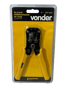 ALICATE DESENCAPADOR DE FIOS 6" AUTO VONDER