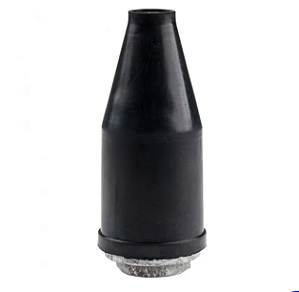 BICO TURBO JHF 4X PARA BOMBA LT-1600 / MB 0176 C/ BUCHA E PINO PARA ENGATE RAPIDO (PRETO) - JHF 4X