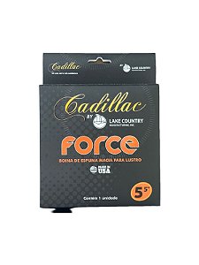 BOINA DE ESPUMA  FORCE - LUSTRO PRETA 5,5" CADILLAC