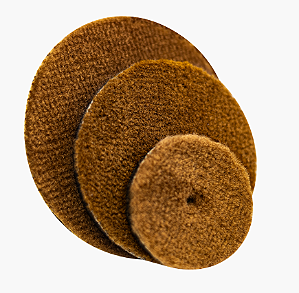 BOINA P POLIMENTO DE VIDRO   LINHA FLEX C EVA NORMAL 130MM - PERFECTO CORTE