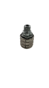 ENGATE RAPIDO AR 1/4" X ROSCA FEMEA 1/2" BSP - HIDRAFLUX