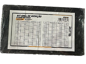 KIT ANEL VEDACAO ESTOJO O-RING 419 PCS 32 TAMANHOS - ROTTA