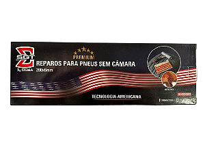 REPAROS PARA PNEU SEM CAMARA 200MM X 6MM CAIXA COM 30 SGT-SIGMA