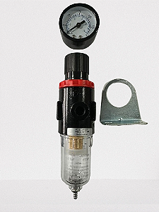 FILTRO REGULADOR DE AR MINI 1/4 AFR - CONECTFIT