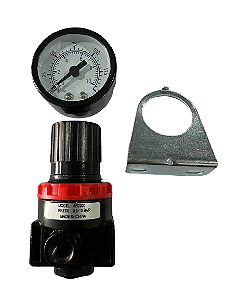 REGULADOR DE PRESSAO DE AR 1/4 AR - CONECTFIT