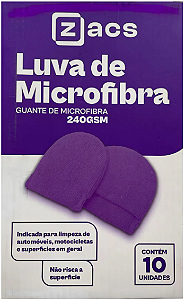 LUVA MICROFIBRA 12,5X13CM - ZACS