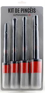 KIT PINCEIS - DETAILING BRUSH - AUTOAMERICA