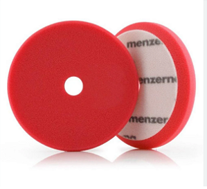 HEAVY CUT FOAM PAD RED 150MM/5 - MENZERNA