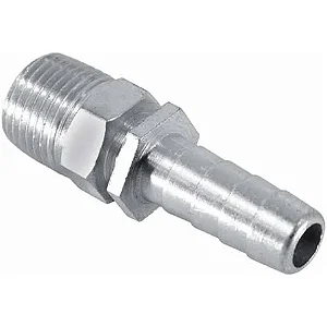 ESPIGAO M. FX 1/2" NPT X MANG. 1/2" C/ CANAL - HIDRAFLUX