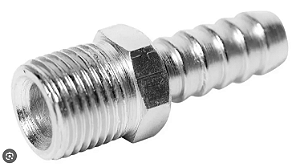 ESPIGAO M. FX 1/4" NPT X MANG. 1/4" - HIDRAFLUX