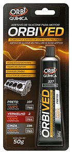 ORBIVED SELANTE PARA MOTOR PRETO 50G - ORBI QUIMICA