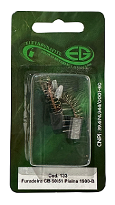 Escova de Carvao - Furadeira CB 50/51 / Plaina 1900B/9030/6016BR/6300L/8419B / Tupia 3700B
