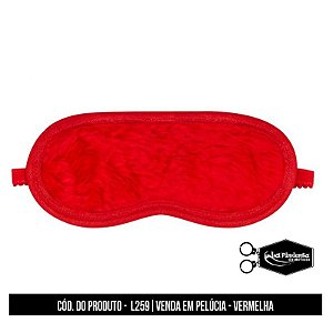 VENDA EM PELÚCIA VERMELHA