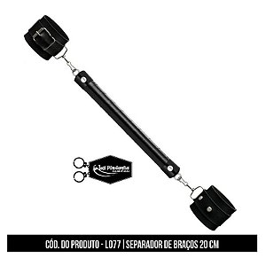 SEPARADOR DE BRAÇOS PRETO