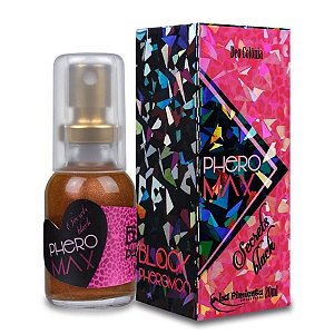 PHERO MAX SECRETS BLACK DEO COLÔNIA FEMININA 20ML