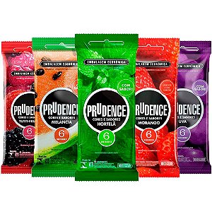 PRESERVATIVO CORES E SABORES1UNIDADE PRUDENCE