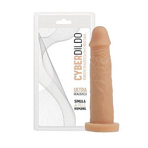 Prótese em Cyber Skin - Venus - 17,5x3,5 cm Articulado a Prova d´água