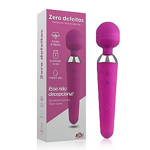 Zero Defeitos - Vibrador Clitoriano e massageador Multifunções Recarregável