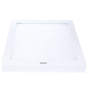 Painel Pop Avant Led Sobrepor Quadrado 24W 6500K