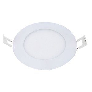 Painel Pop Led Avant Embutir Redondo 12W 6500K