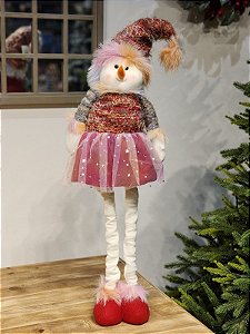BONECA DE NEVE ROMÃ 76CM AJUSTÁVEL
