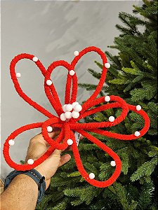 FLOR BICO DE PAPAGAIO VERMELHO CANDY 29CM