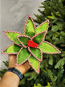 FLOR BICO DE PAPAGAIO VERDE CANDY 26CM