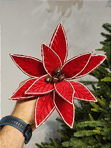 FLOR BICO DE PAPAGAIO VERMELHO 26CM