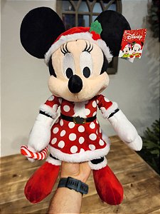MINNIE COM VESTIDO POA 40CM