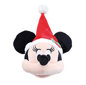CABEÇA MINNIE PELUCIA 20CM