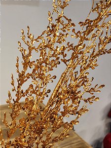 GALHO DECORATIVO DOURADO 85CM