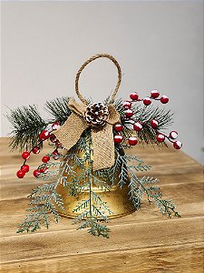 PENDENTE ORANAMENTO SINO COM BERRY 32CM