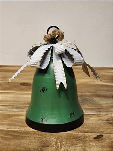 SINO VERDE EM METAL 19CM