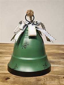 SINO VERDE EM METAL 23CM