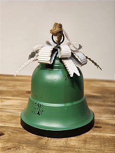 SINO VERDE EM METAL 27CM