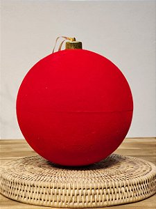 BOLA TRADICIONAL VERMELHO 20CM