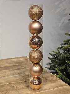 BOLA TRADICIONAL SIENA 8CM KIT COM 6 UNIDS - PRÉ VENDA 2025